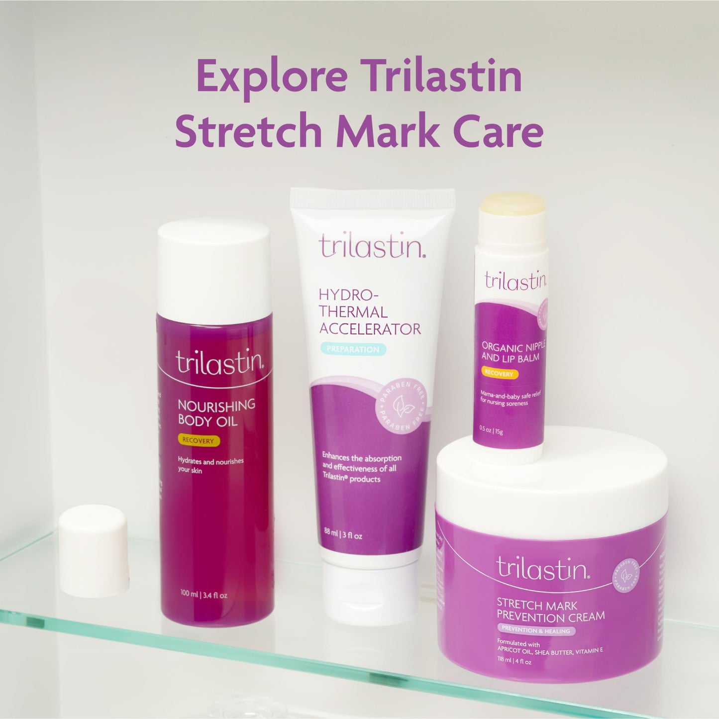 TriLASTIN Hydro-Thermal Accelerator – Warming Skin Prep Serum with Niacinamide & Vitamins C, A & E – Lightweight Absorption Booster for Body Creams, Oils & Lotions – Fast-Absorbing Formula – 3 oz