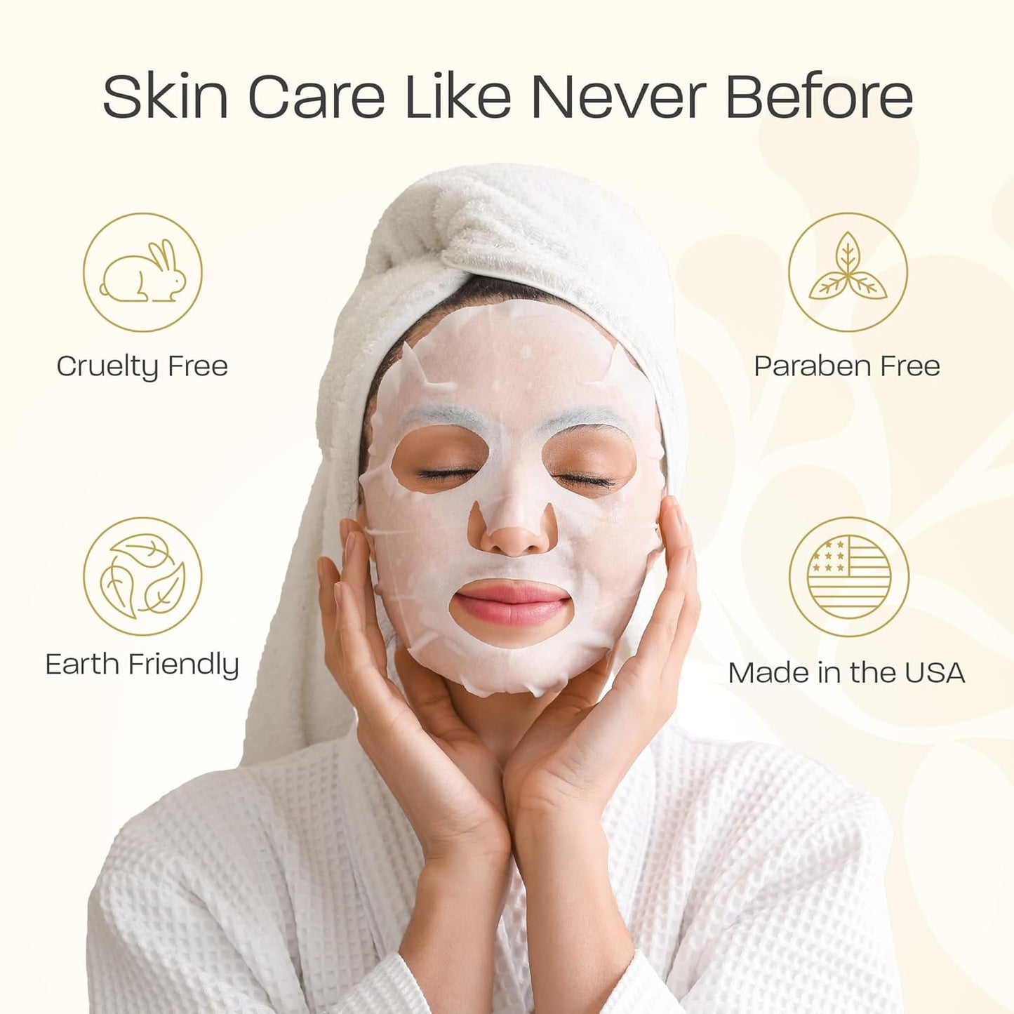 Deep Moisturizing Snail Mucin Sheet Mask - Glow & Hydration | 10 Count