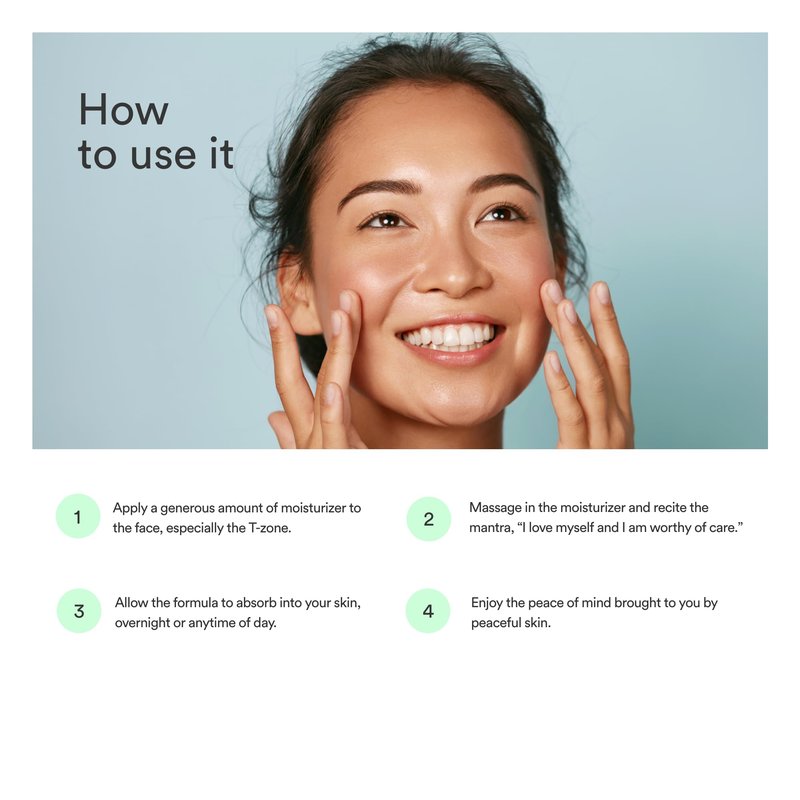 Dermazen Soothing Face Moisturizer | For Dry, Flaky, Itchy Skin | Steroid-Free | Malassezia-Safe | Lactic Acid, Niacinamide & Hyaluronic Acid | Gentle MCT Oil Hydration