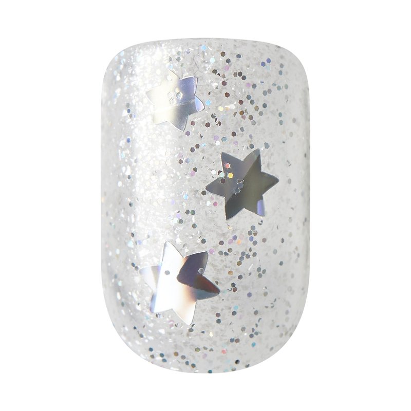 KISS Masterpiece One-Of-A-Kind Luxe Manicure – Short, Square - Show My Throne, Waterproof, Durable, Flexible, No Damage, Trendy & Intricate Nail Art From Home, Lasts Up to 7 Days | 30 Count