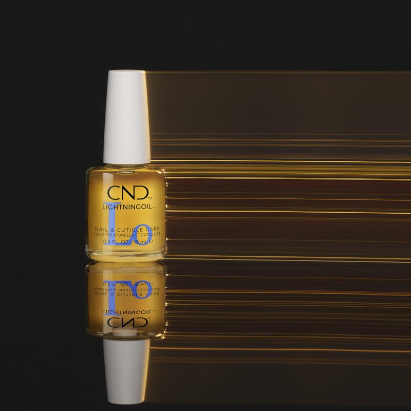CND LIGHTNINGOIL, Lightning-fast absorption & hydration, nail & cuticle care, 0.5 fl oz