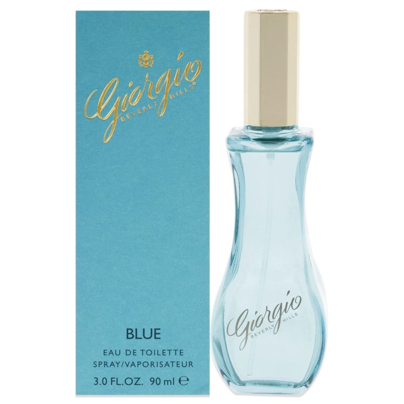 GIORGIO BEVERLY HILLS Giorgio Blue Eau De Toilette Spray for Women 3.0 Ounce (GBH-BLU-F-00-090-02)