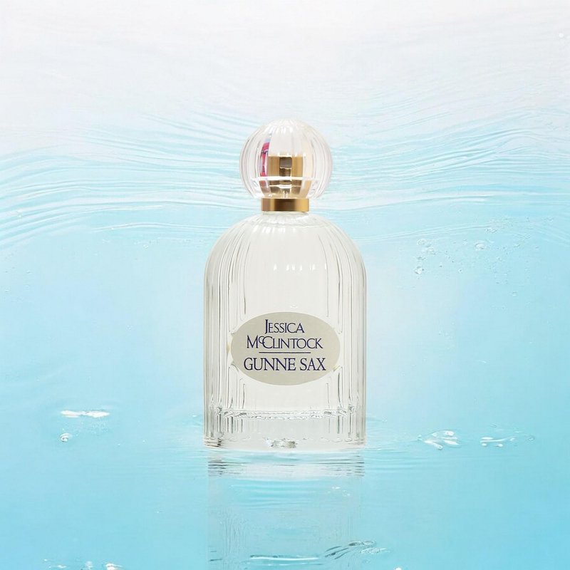 Jessica McClintock Gunne Sax Eau De Parfum Spray for Women, 3.4 oz - Warm Floral Fragrance with Bergamot, Freesia, Iris, Sandalwood & Musk, Vintage-Inspired Bottle