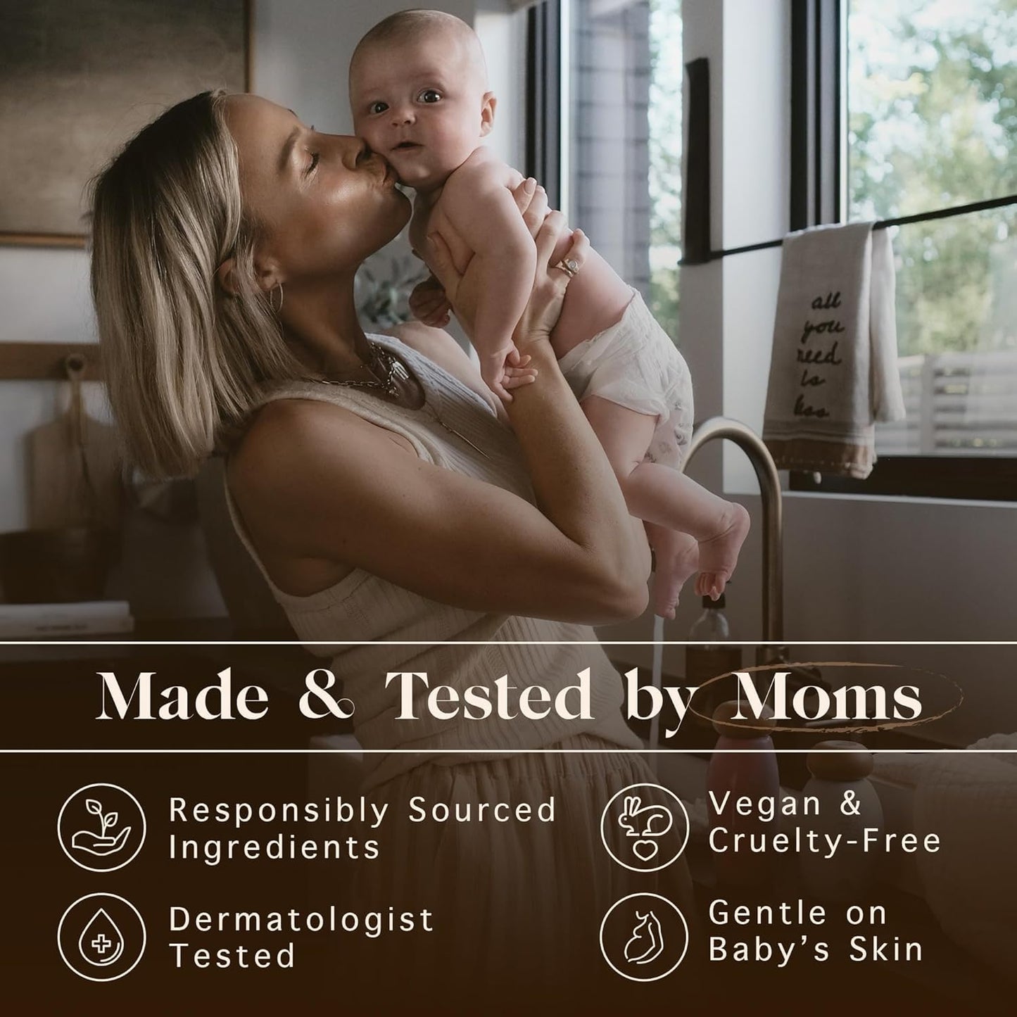 Nemah - Soothing 2-in-1 Baby Shampoo & Wash and Calming Body Lotion, a Moisturizer for Babies & Toddlers, Plant-Derived, Vegan & Gluten-Free