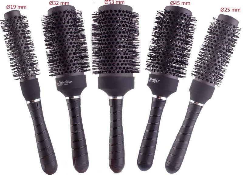 Round Thermal Brush Set - Professional Nano Ceramic & Ionic Hair Styling Tool | 5 Sizes Available
