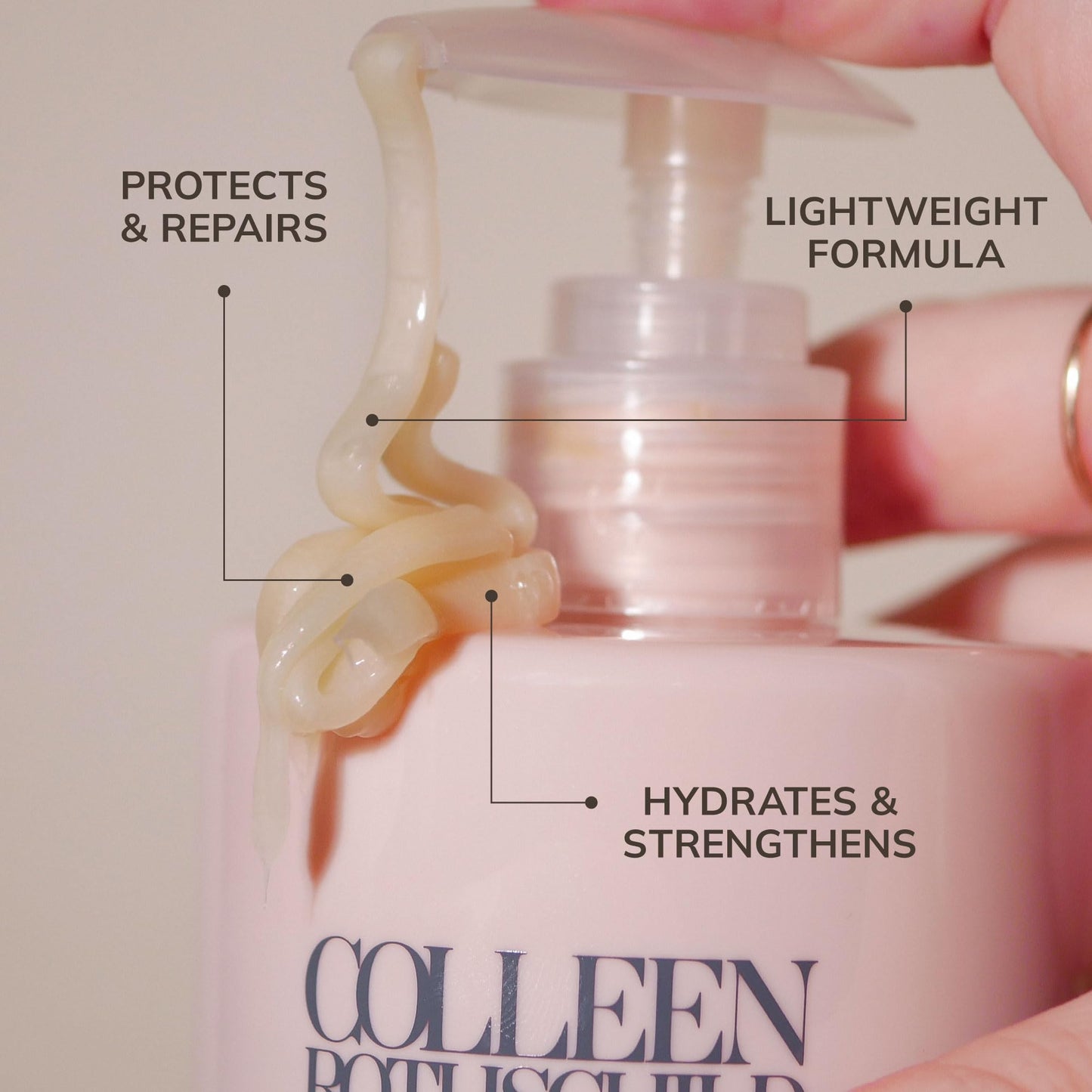 Colleen Rothschild Quench & Shine Daily Conditioner - Lightweight Nourishment Creme Repairs, Softens, Smooths Hair - Color-Safe Baobab Ivy Formula