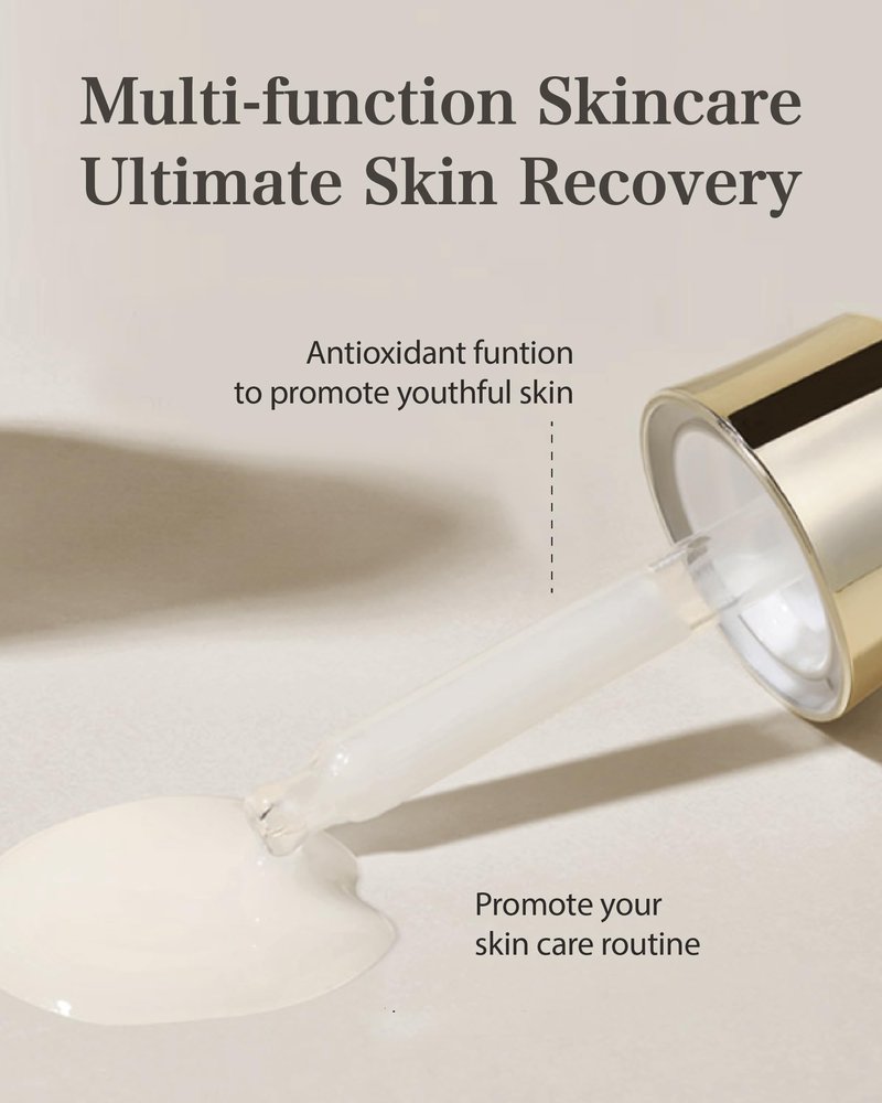 Mastina Mastic Ampoule - Facial Serum for Glass&Radiant Skin. White Mastic Complex 63% + Tranexamic Acid 2% + Niacinamide 5% Acid, Korean Skin Care (Dropper, 0.5fl oz)