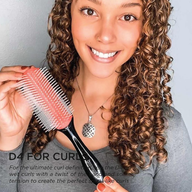 Denman Styler 5 Row Hair Brush - Professional Styling Tool for All Hair Types