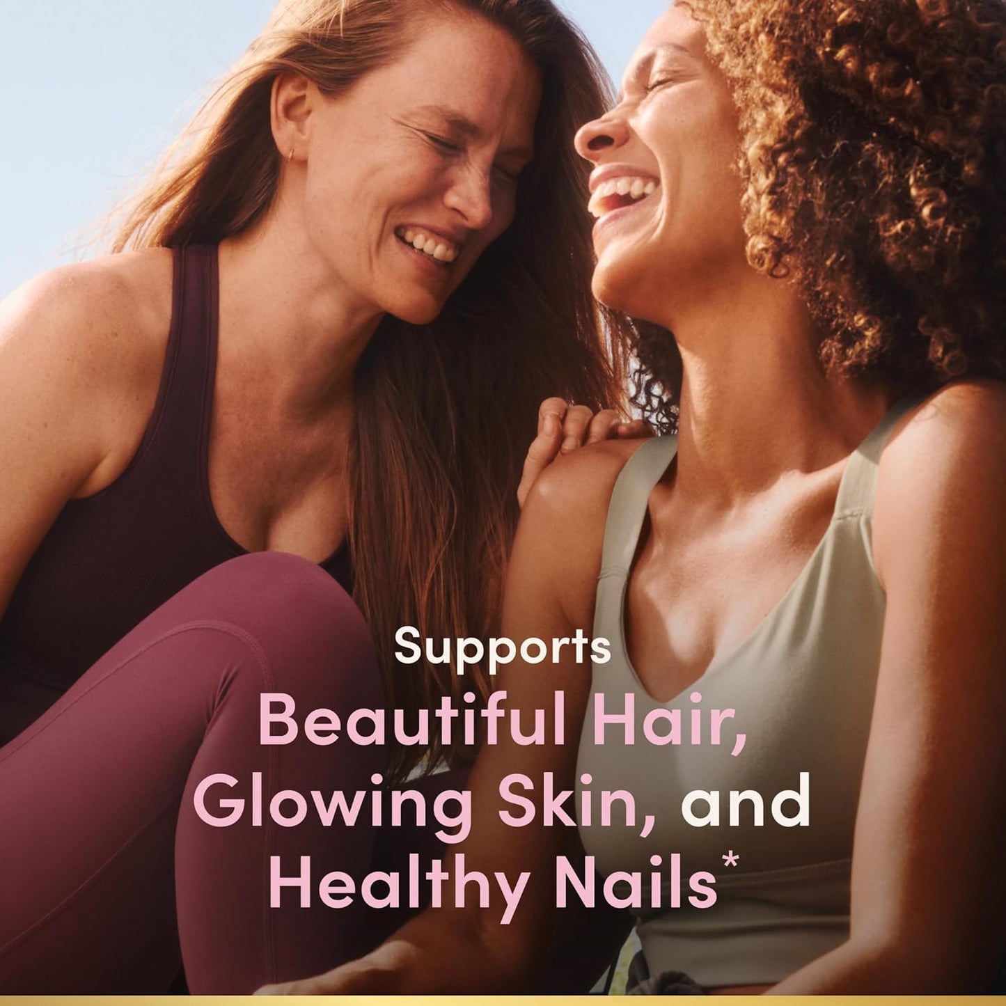 Nature's Bounty Hair, Skin & Nails Gummies - Biotin 2500 mcg, Strawberry Flavor | 200 Count
