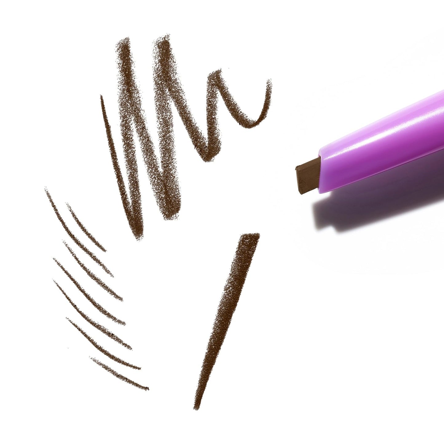 Kosas Brow Pop Eyebrow Pencil – Brow Pencil with Spoolie, Medium Brown
