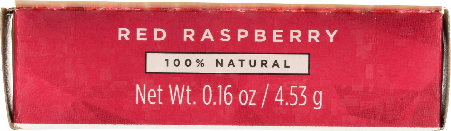 Burt's Bees Flavor Crystals 100% Natural Lip Balm, Red Raspberry with Beeswax & Fruit Extracts - 1 Tube,0.16 ounce