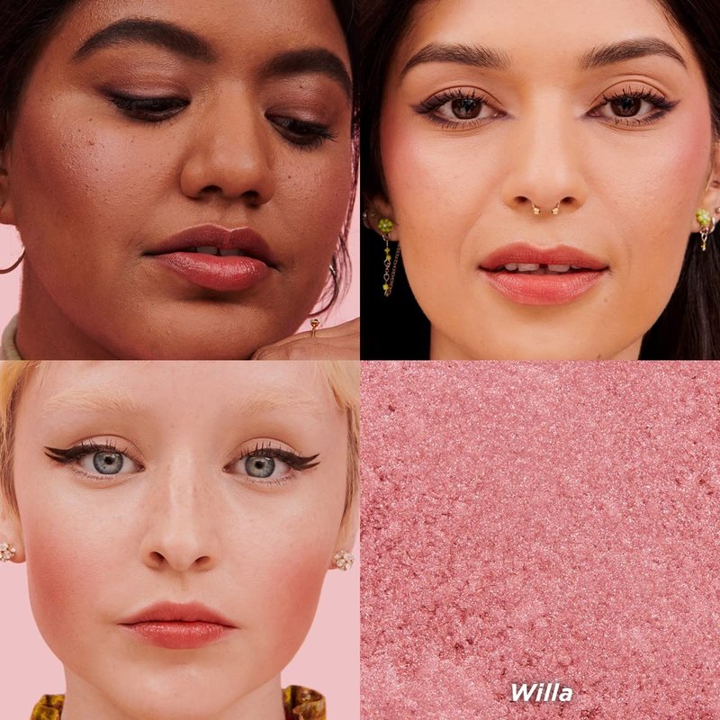 Benefit Cosmetics WANDERful World Silky-Soft Powder Blush - Willa Shade for Flawless Cheeks