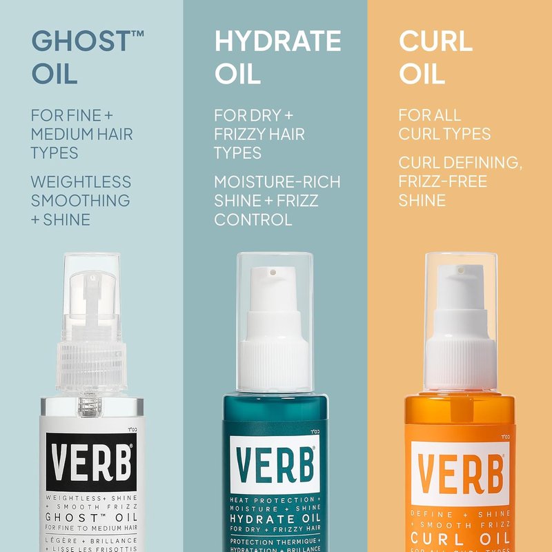 Curl Oil for All Curl Types - Define, Shine & Smooth Frizz - Silicone-Free, Paraben-Free, Sulfate-Free