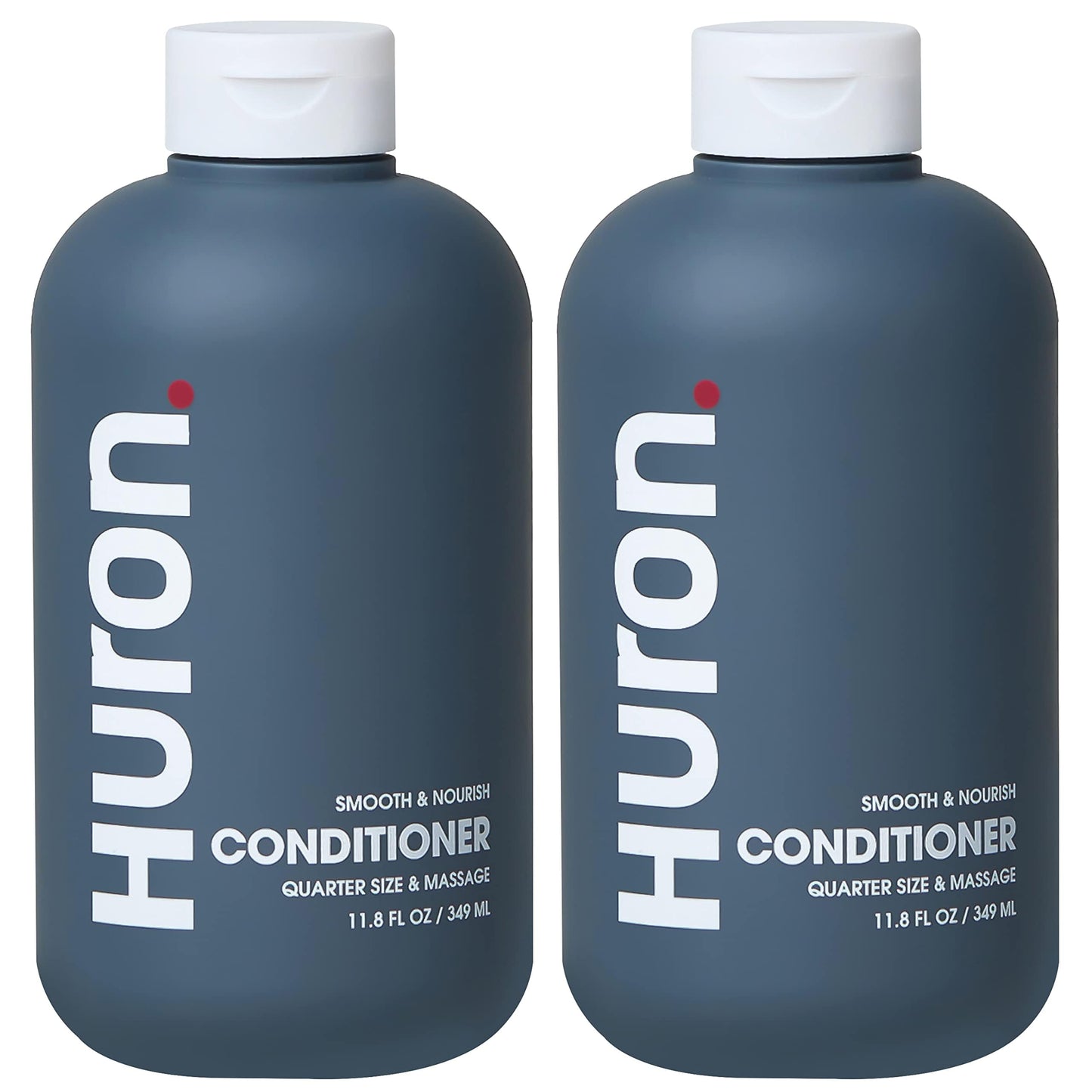 Huron Conditioner for Men and Women, Strengthening Conditioner with Citrus + Juniper + Greens Scent, & Moisturizing Hair Treatment, Phthalate-Free, Non-Toxic Clean Ingredients, 11.8 fl oz (Pack of 2)