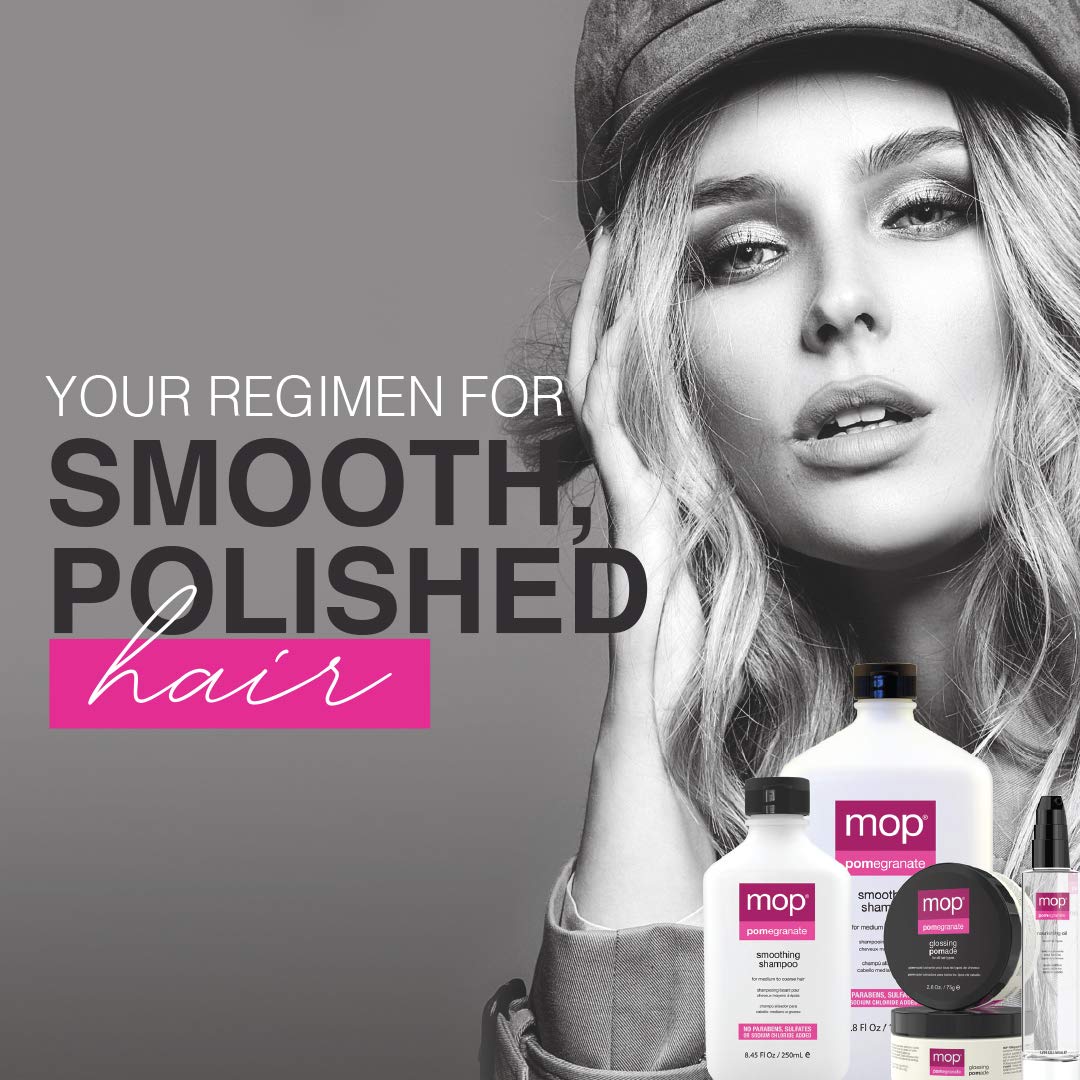 MOP - Pomegranate Nourishing Deep Conditioning Mask - Hydrates & Restores Dry Hair - 8.45 fl oz