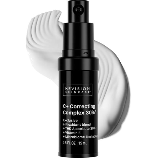 Revision Skincare C+ Correcting Complex 30%®, Anti Aging Antioxidant Blend with Vitamin C, Supports Healthy Skin, 0.5 fl oz