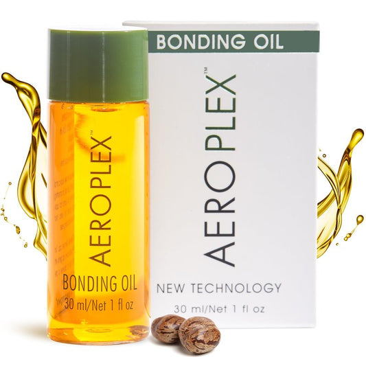 TRIDESIGN Aeroplex Bonding Oil - Repairs, Promotes Growth & Prevents Breakage - Silky Serum for Dry, Damaged & Frizzy Hair - Travel Size 30ml - Salon-Tested with UV & Heat Protection