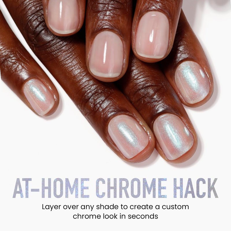LONDONTOWN Chrome Glaze Nail Polish | Long-Lasting Color & Shine, 0.4 oz