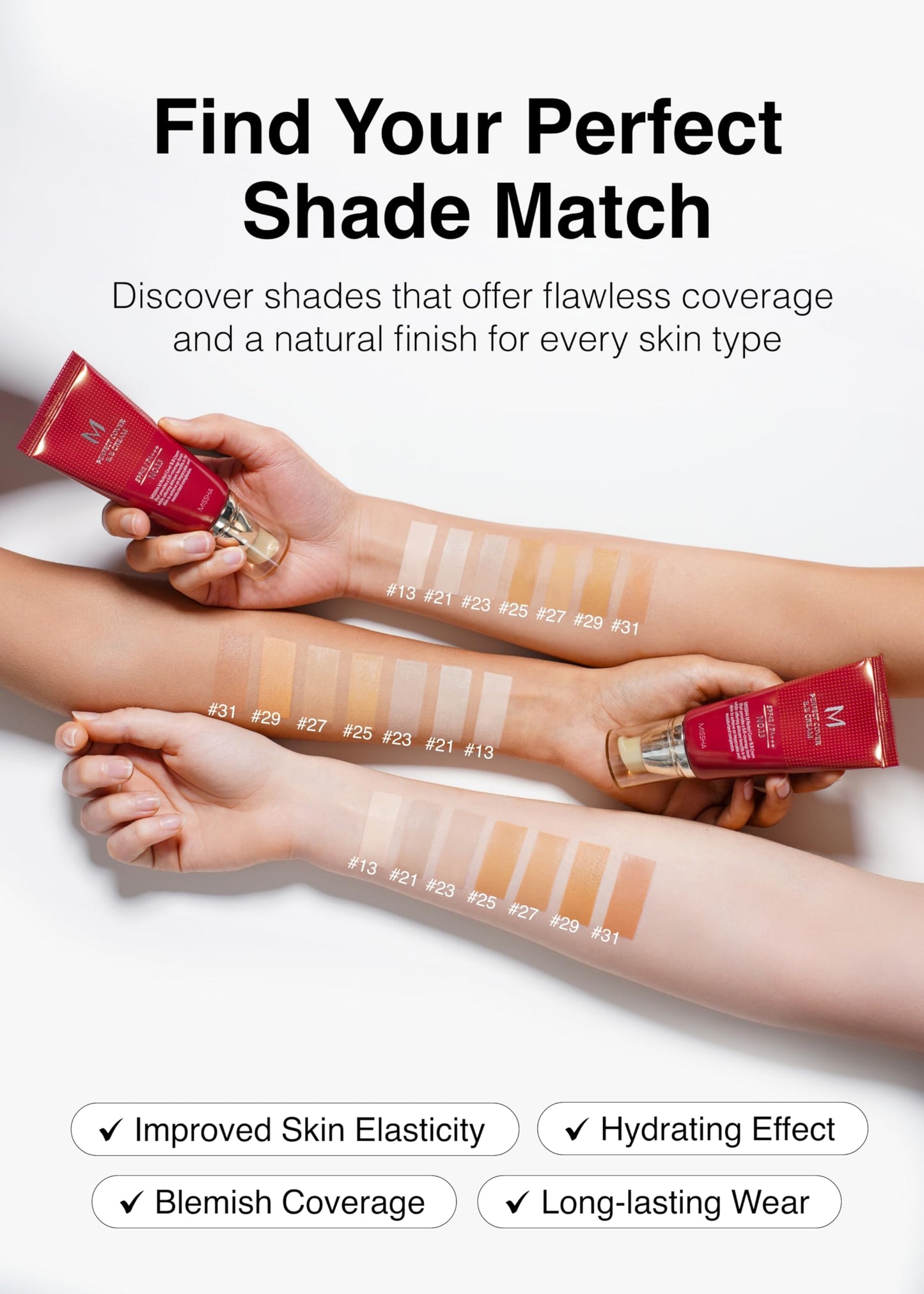 MISSHA No.21 Bundle M Perfect Cover BB Cream & Magic cushion