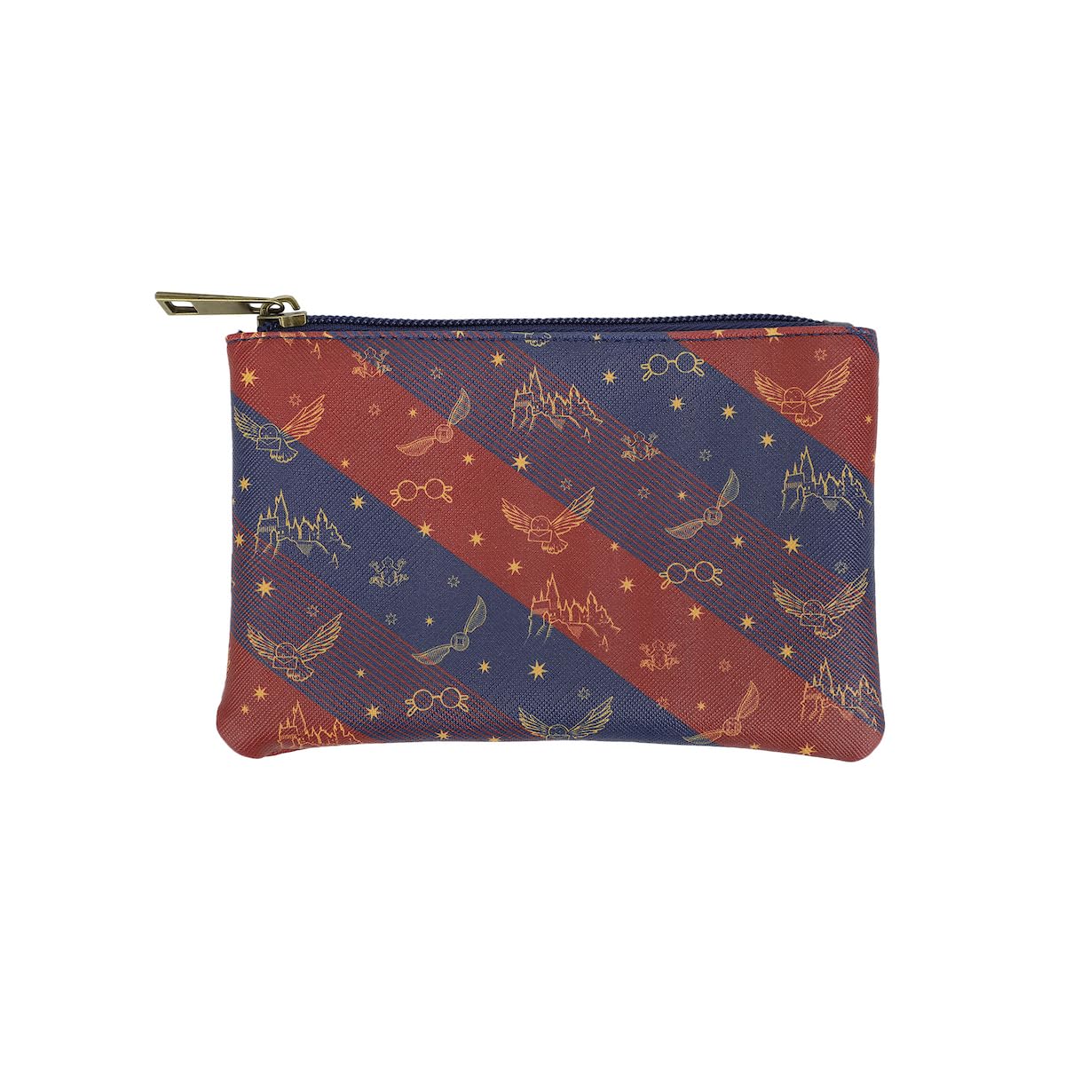 Bioworld Harry Potter Hogwarts Travel Cosmetic Bags - Set of 3