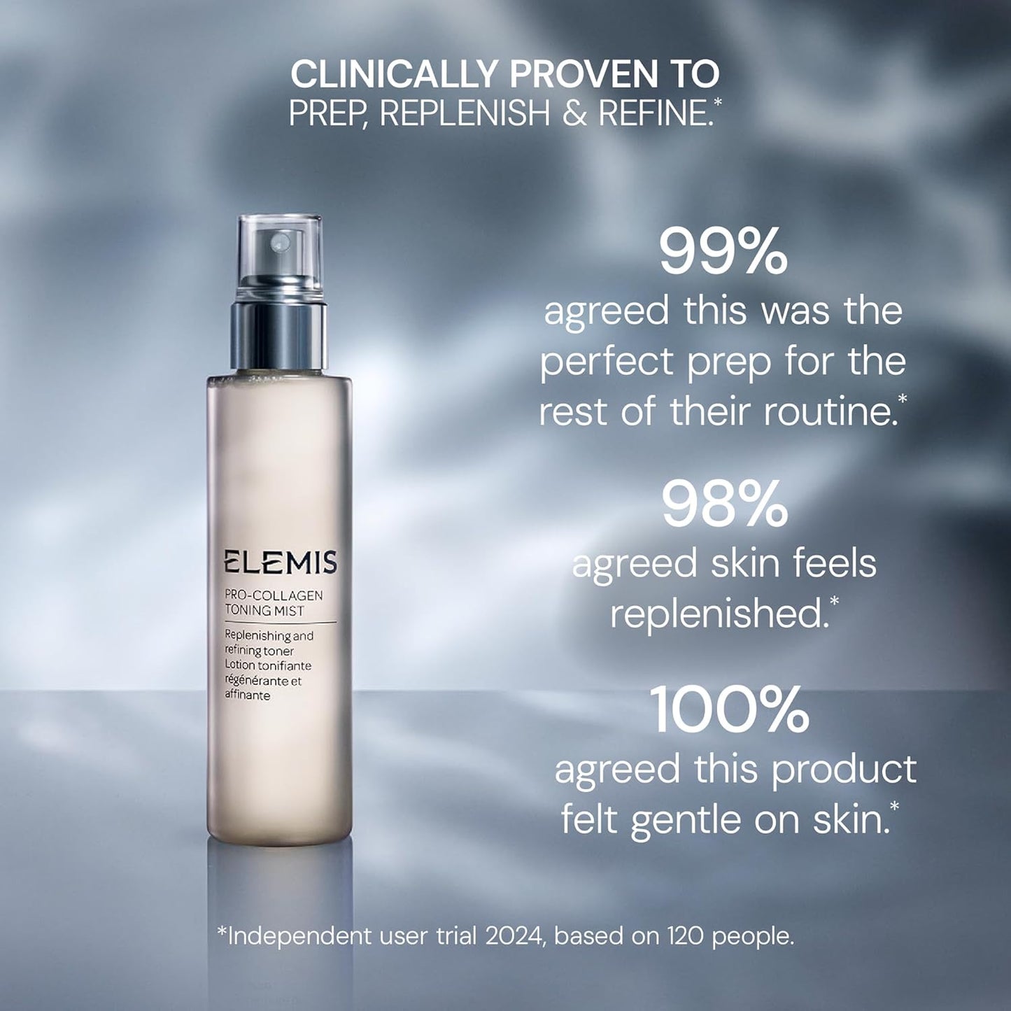 ELEMIS Pro-Collagen Toning Mist - Hydrating PHA Facial Mist for Pore Refinement & Skin Smoothing