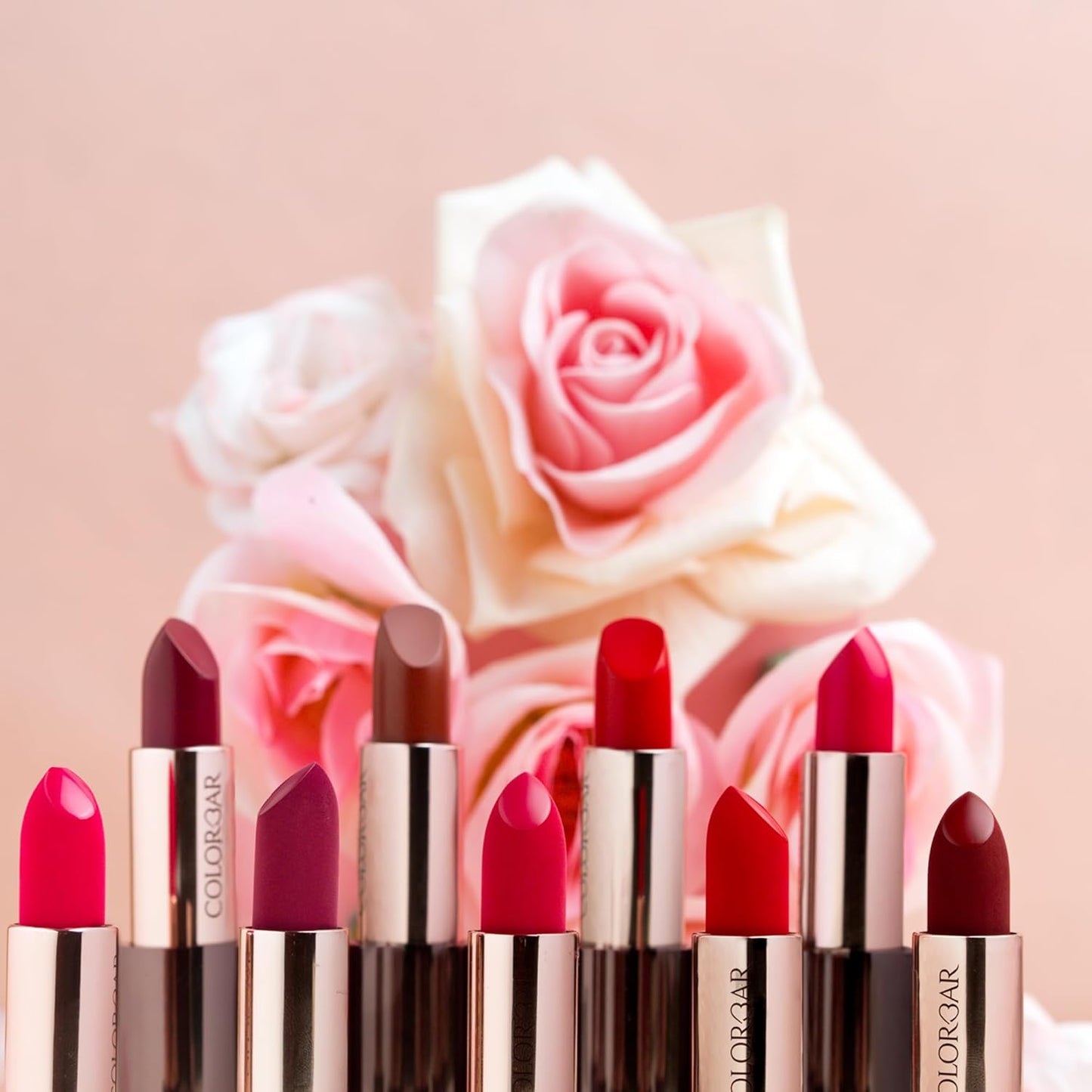Vegan Matte Lipstick - Long Lasting Formula with Vitamin E & Tea Tree Oil | 012 Seductive Tan - 0.14 oz