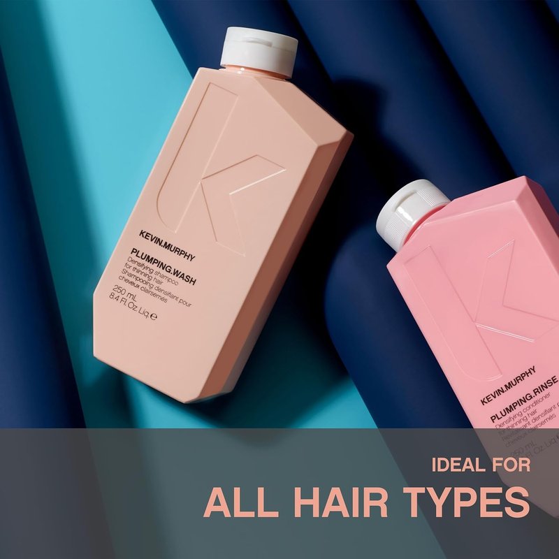 Kevin.Murphy Plumping.Wash - Densifying Shampoo for Thinning Hair - Nourishing Formula | 250 mL / 8.4 fl oz