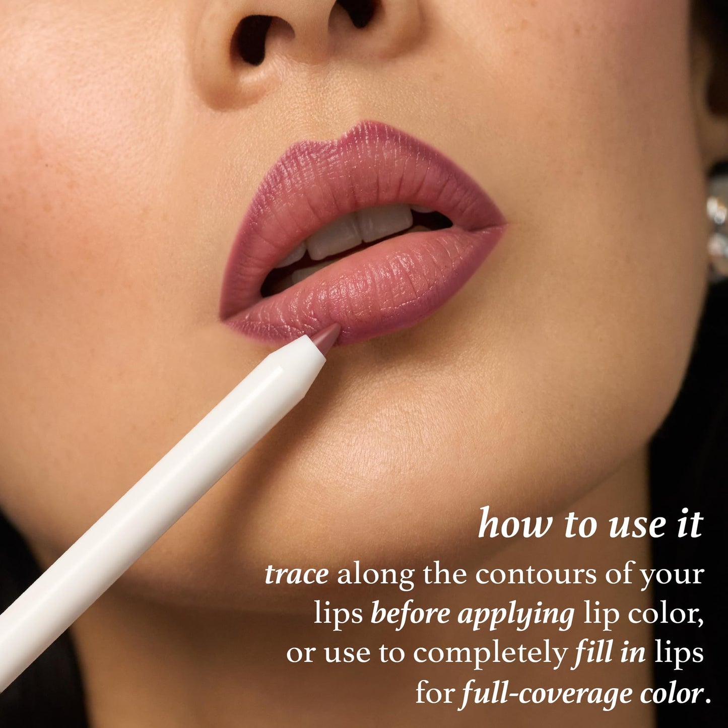 Julep Line & Shine It's Balm: Tinted Lip Balm + Buildable Lip Color - Iridescence, With a Trace Retractable Creamy Long-Lasting Liner Clear as Day, So Plush Girl Crush Lip Gloss
