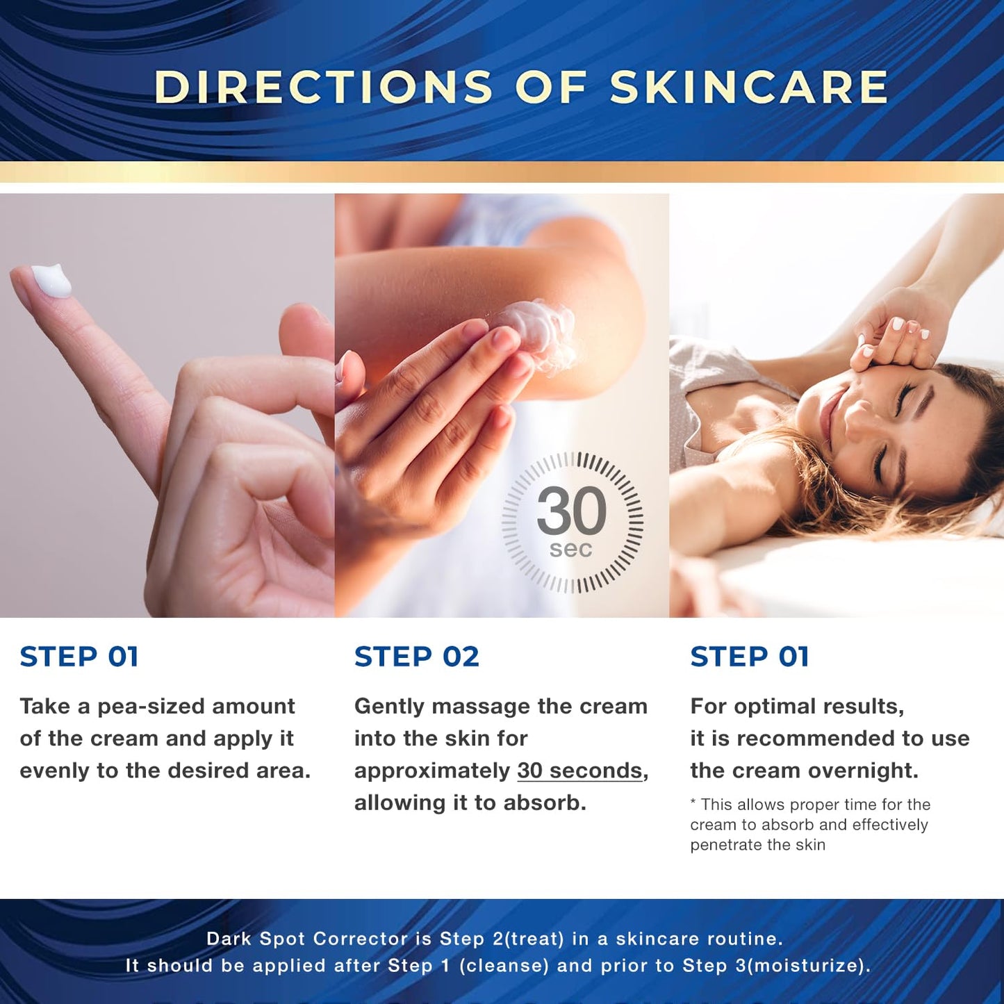 Dark Spot Remover for Face and Body: Corrector for Age, Sun, Freckle, Melasma, Brown Spots - Niacinamide, Vitamin C Formula - Use on Face, Hands, Underarms, Legs - 2 Oz