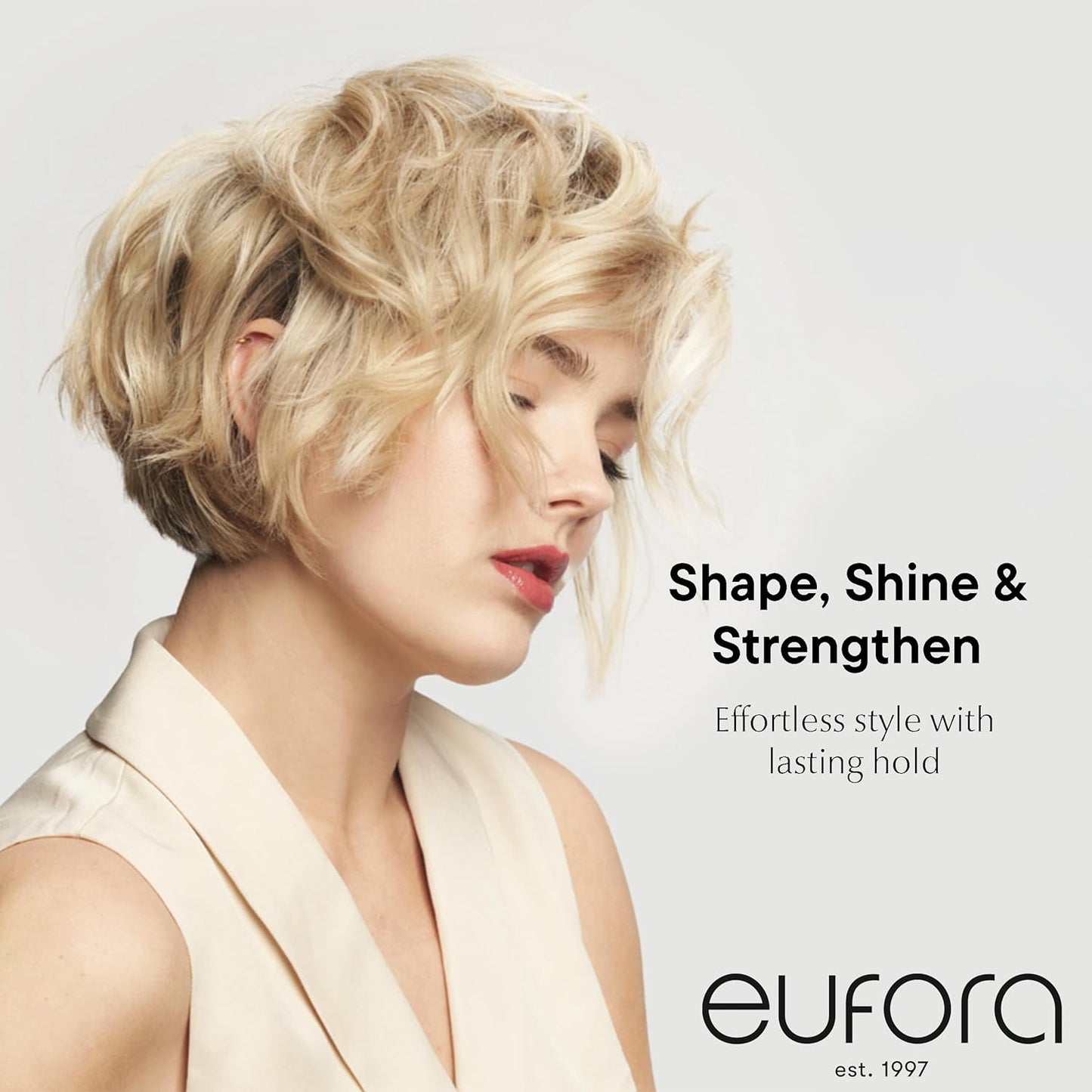 Eufora Sculpture Light Styling Glaze - Lightweight Hair Gel for Flexible Hold | 9.5 Oz