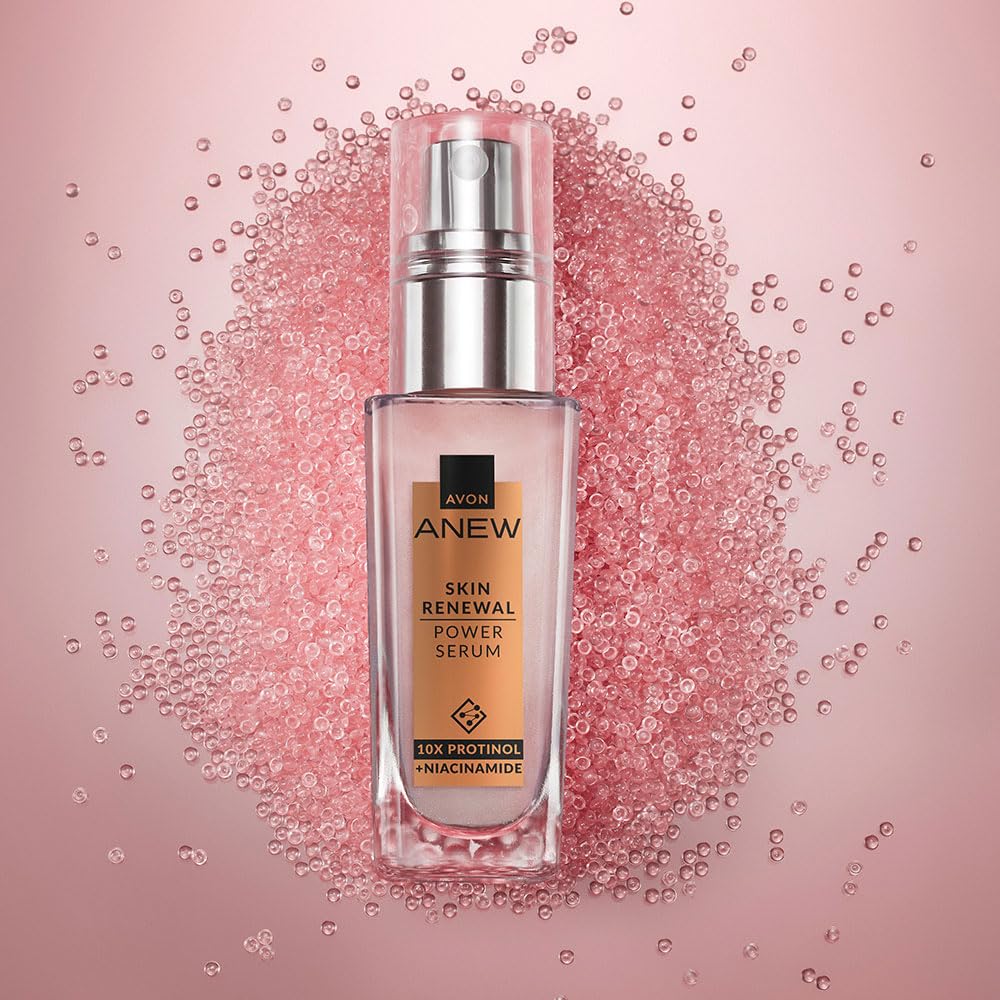 AVON Anew Protinol Power Serum 30ml...7 Signs of Ageing Powerful Results in 7 Days. Smoothes Skin, Reduces Pores and Minimises Lines for Firmer, Stronger, More Resilient, Healthier, Radiant Skin.