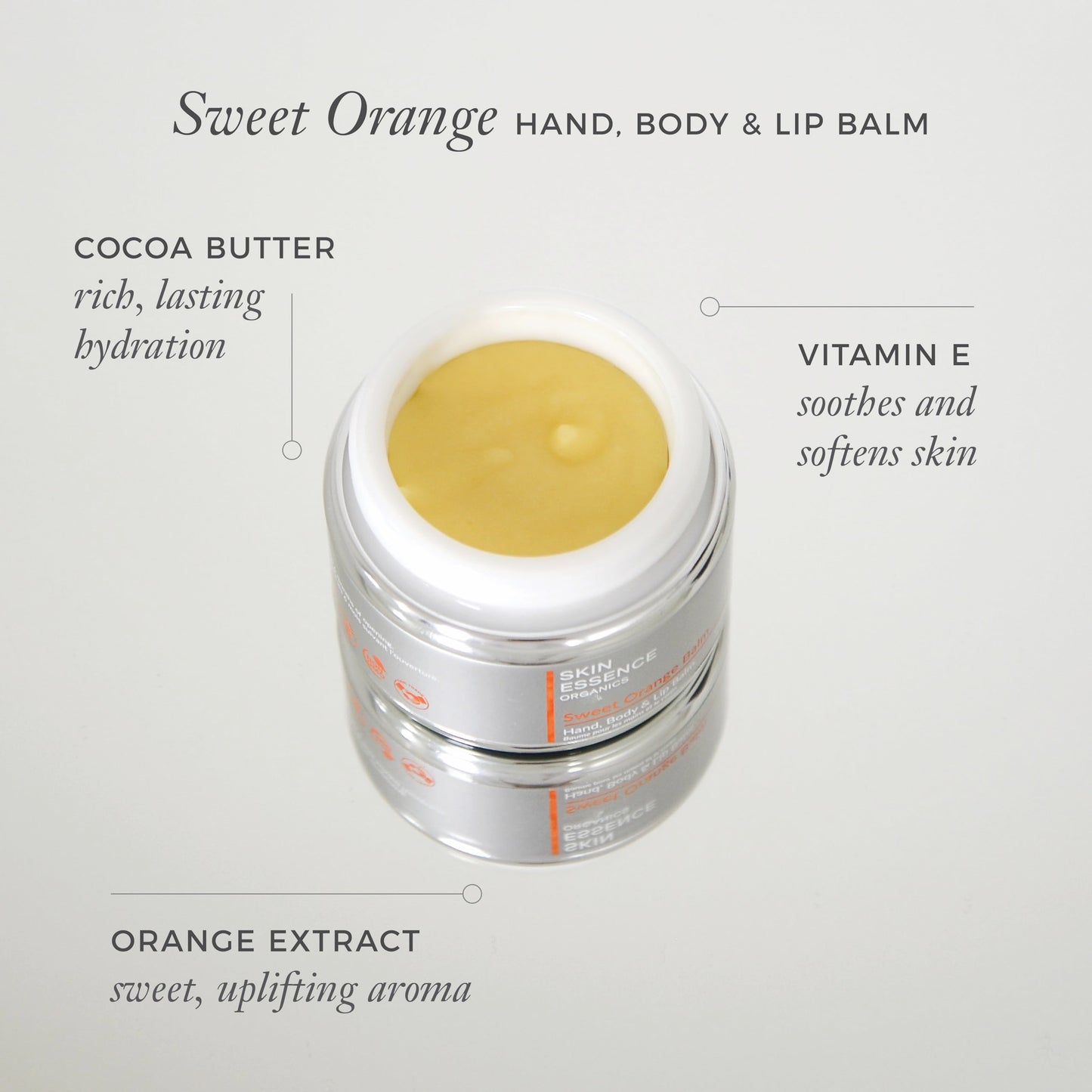 Skin Essence Organics Sweet Orange Hand and Body Balm