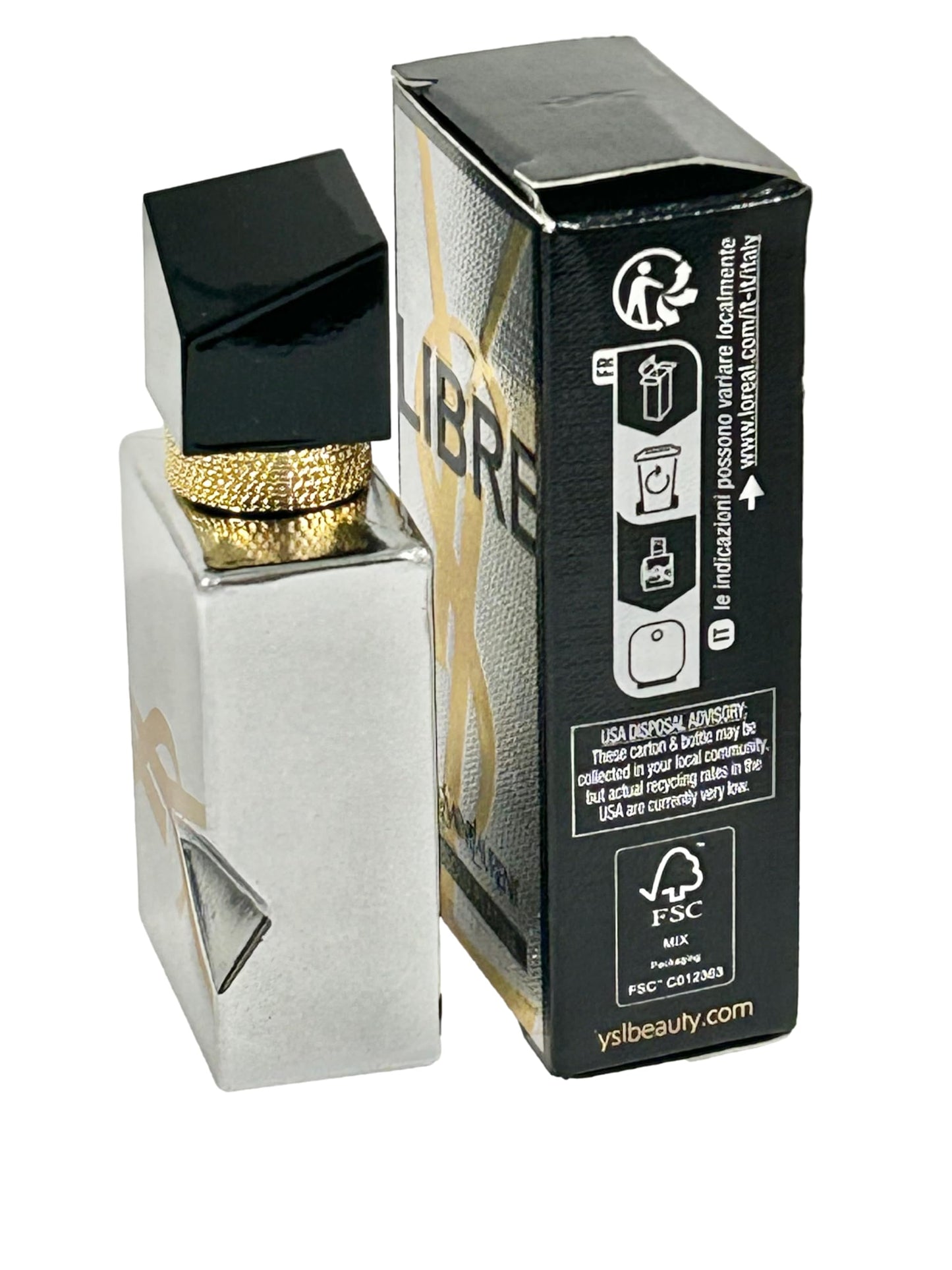 Yves Saint Laurent Libre L'Absolu Platine Parfum Spray for Women, 0.25 Ounce