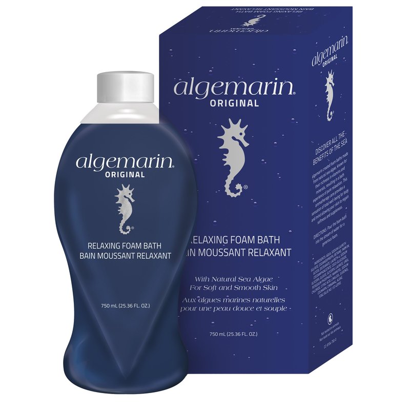 Algemarin Original Scent Foam Bath – European Sea Aromatherapy (1-Pack, 500 ml)