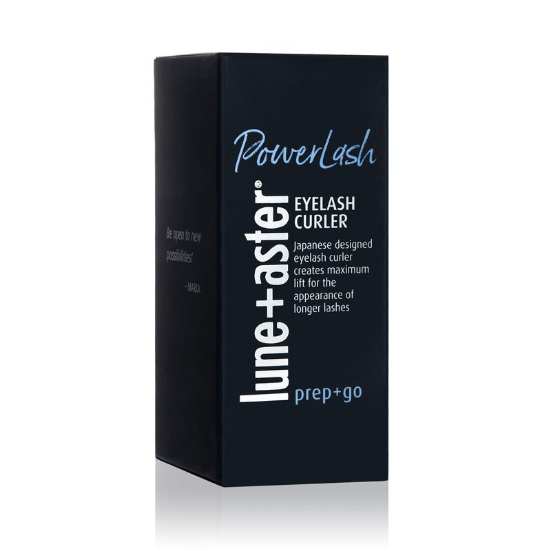 Lune+Aster Powerlash Eyelash Curler | Japanese-Designed, Universal Shape with Soft, Rounded Cushioned Pads