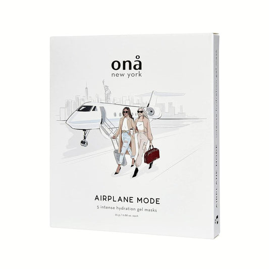 Airplane Mode Hydration Gel Mask - 5 Pack of Intense Moisturizing 25g Each