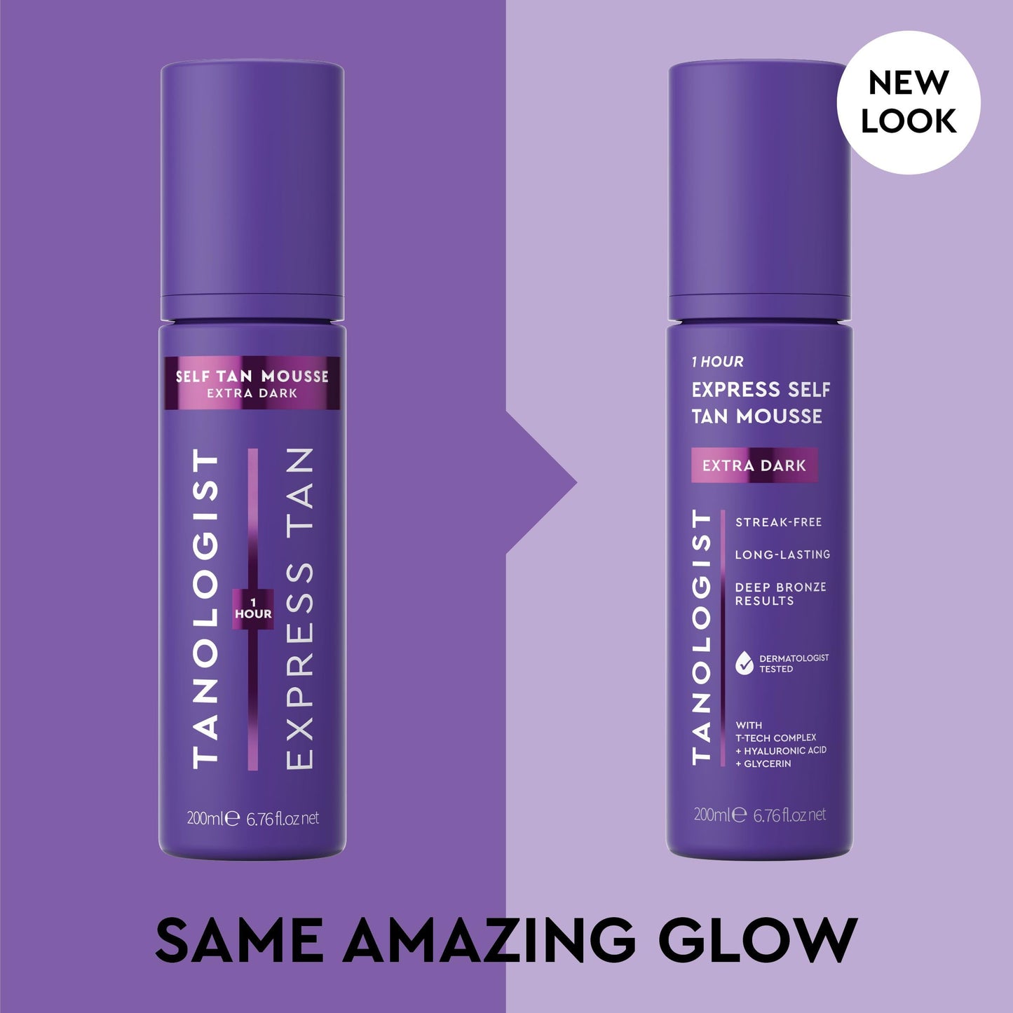 Tanologist Self Tanner Mousse, Extra Dark Self Tan Mousse, Streak-Free, Natural Glow, No Fake Tan Smell or Orange Tone, Long Lasting, Clean Ingredients, Vegan, 6.76 fl. oz/200 ml Bottle