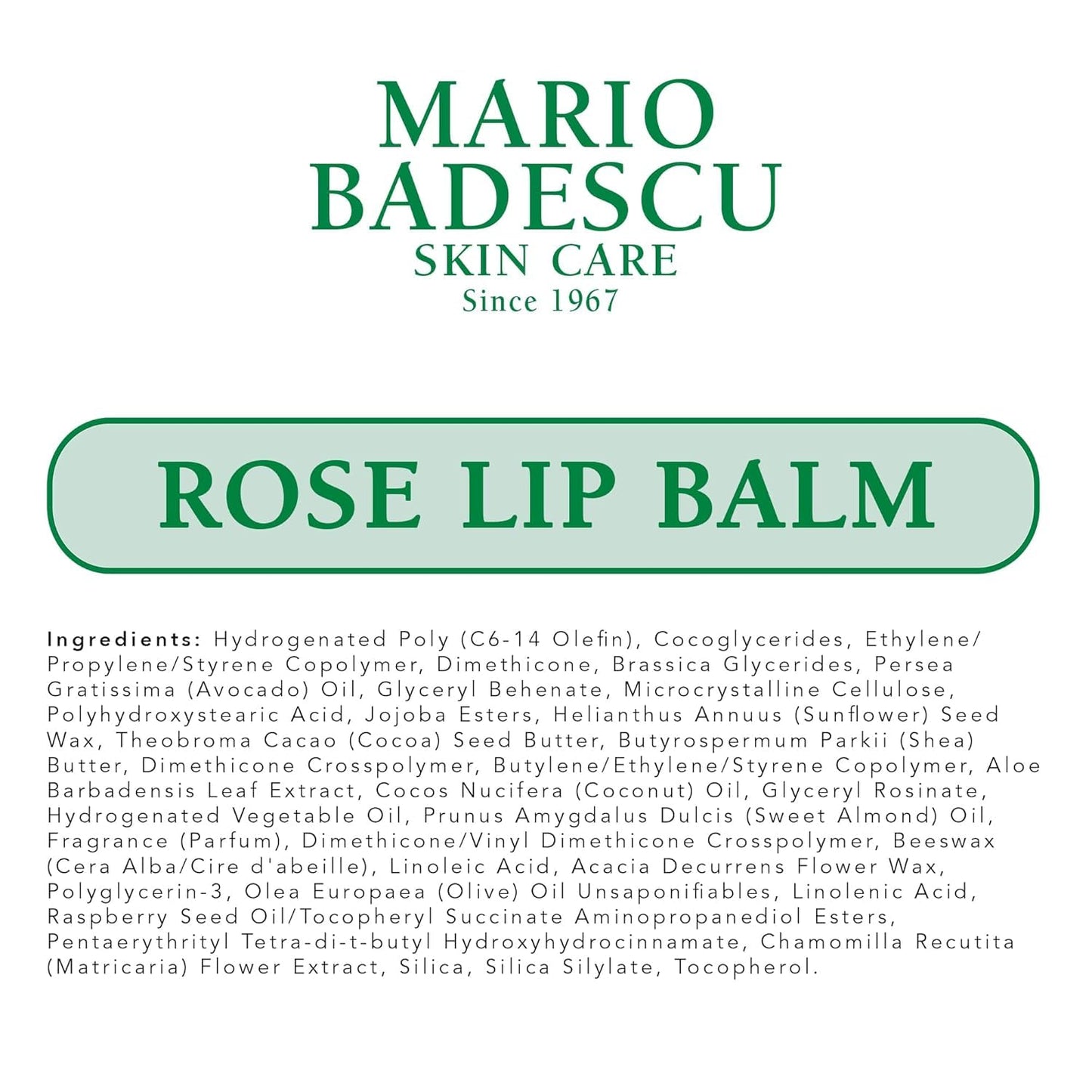 Mario Badescu Rose Hydration Set – Rose Hand Cream with Vitamin E & Moisturizing Lip Balm – Lightweight, Non-Greasy Hydrating Skin Lotion and Nourishing Balm for Dry Hands & Cracked Lips