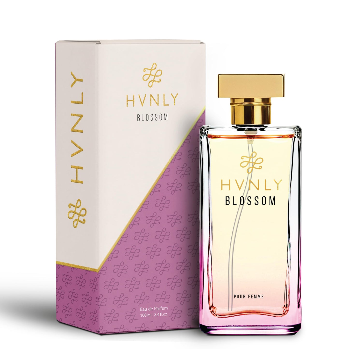 HVNLY Blossom EDP | Perfume For Women | An Ideal Gift | Long Lasting Premium Floral Fragrance | Bergamot, Pink Peppercorn, Patchouli | Best For Office Wear, Daily Wear | 3.4 fl.oz