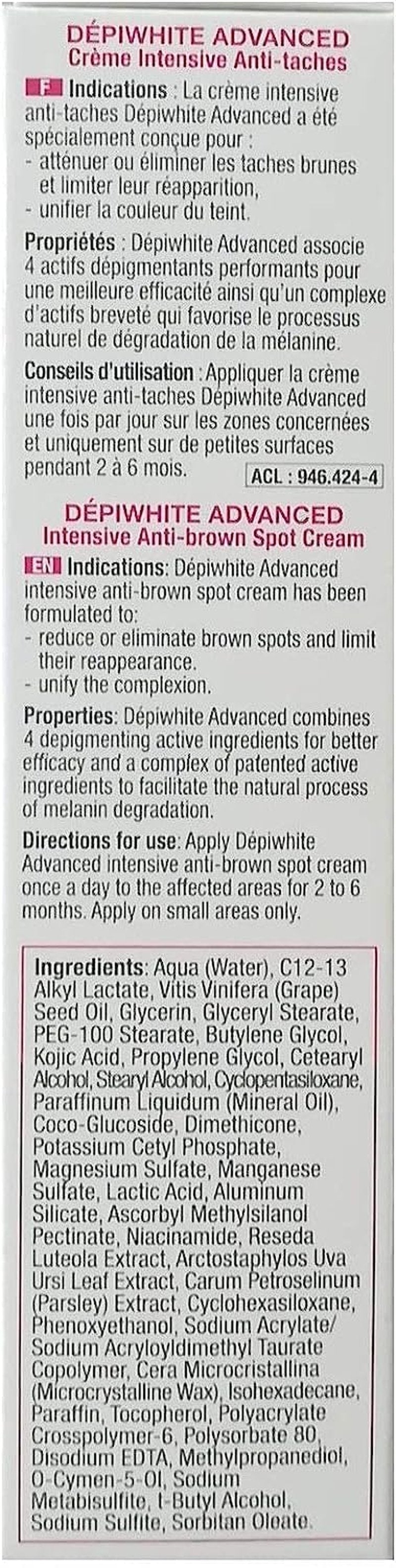 Depigmenting Cream - Wockhardt Acm Depi White Advanced Skin Brightener | 40ml