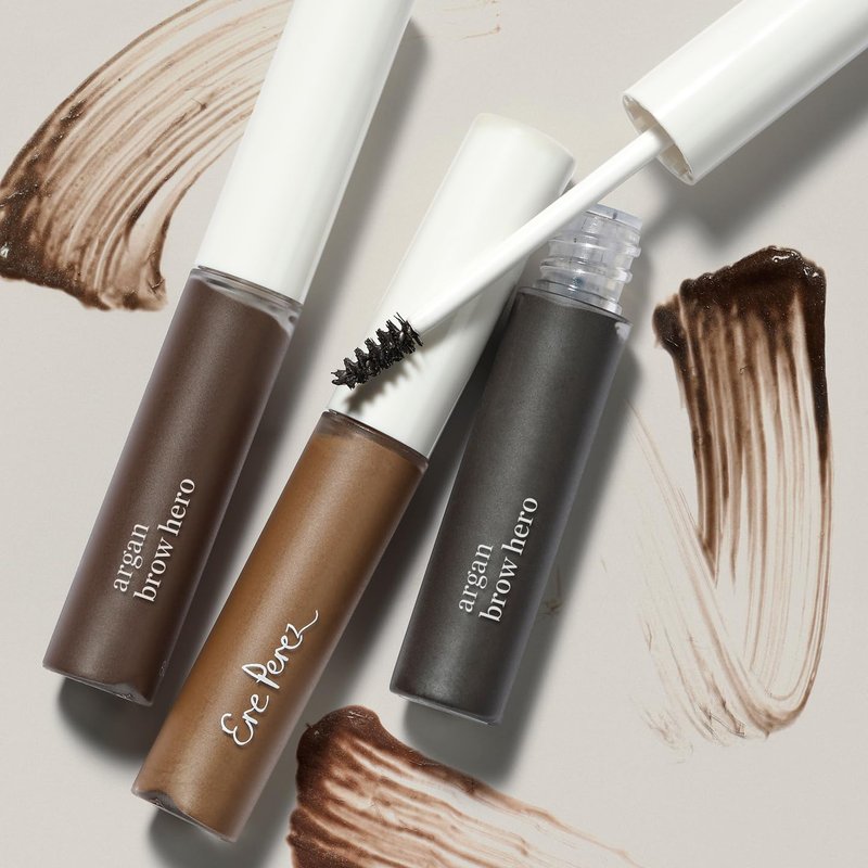 Ere Perez Natural Argan Brow Hero - Tinted Conditioning Gel | Vegan, Cruelty-Free | 0.12 oz (Perfect)