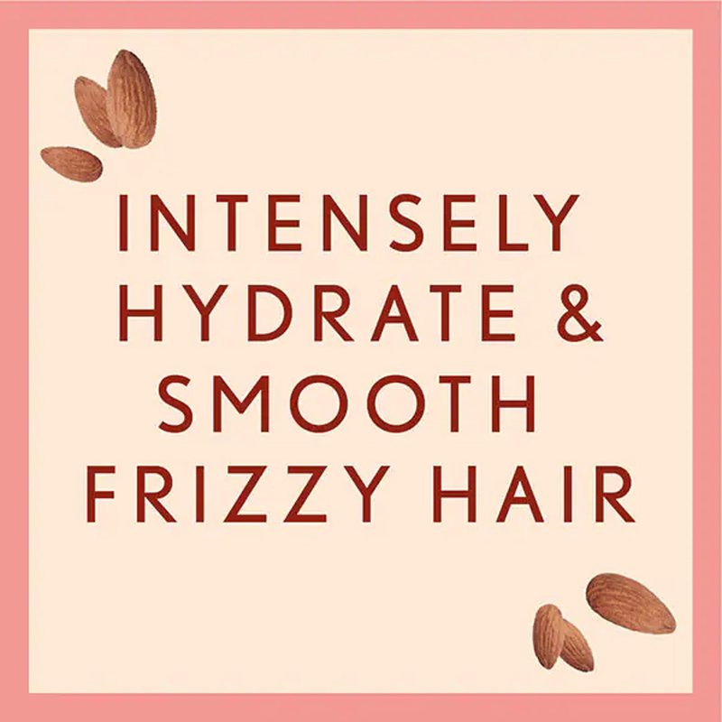 Almond Oil Blend Sulfate-Free Conditioner with Avocado Oil for Intense Hydration, Deep Moisturizing Conditioner for Thick, Curly, Frizzy or Coarse Hair, Paraben & Dye-Free, 12 Fl Oz