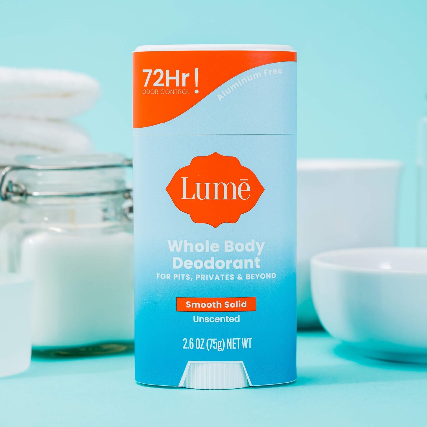 Lume Whole Body Deodorant & Soap - 2.6oz Stick & 5oz Soap, 2 pk (Unscented)