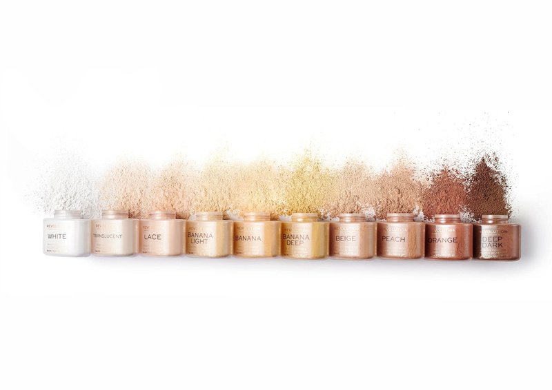 Revolution, Loose Baking Powder, Makeup Setting Powder, Long-Lasting Coverage, Mattifies & Reduces Shine, Banana Deep, 1.12 oz