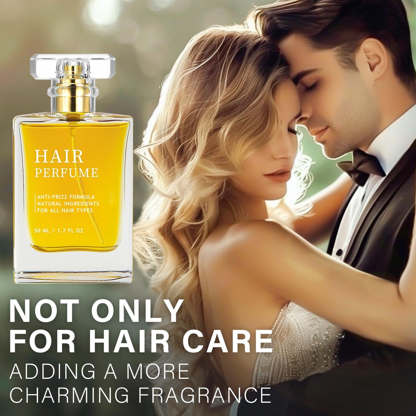 AETHEREVE Hair Perfume for Women, 50mL Long Lasting Pheromones Perfume for Women, Lightweight Fragrance Spray for Dry and Frizzy Hair Care
