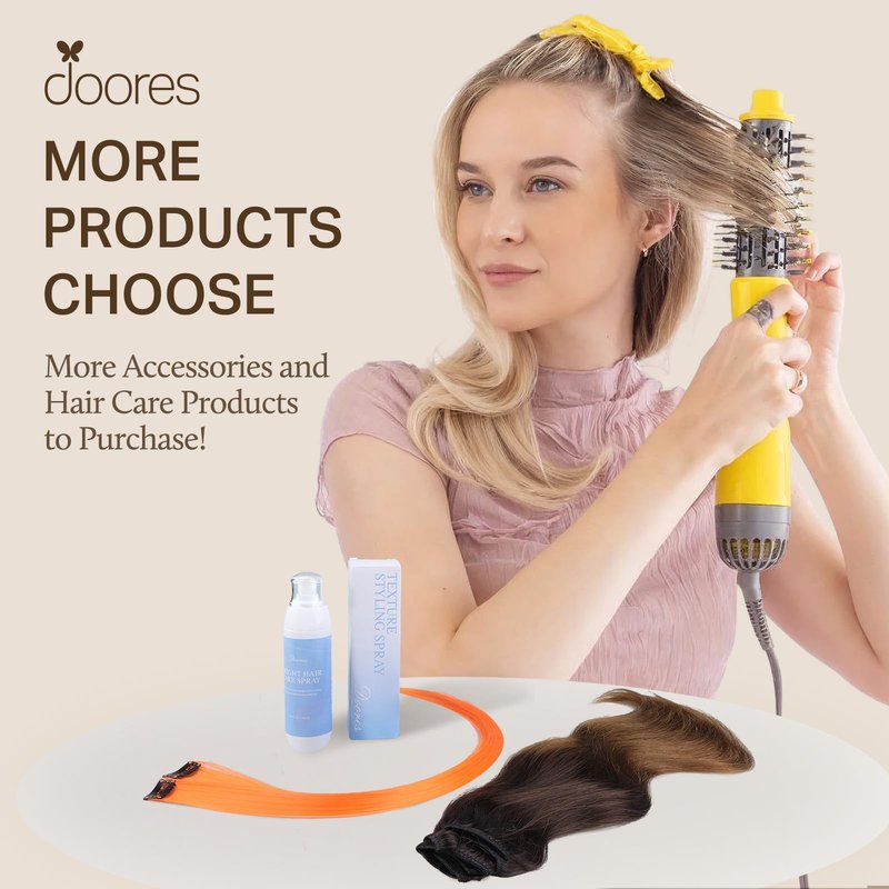 DOORES Hair Extensions Clip in Human Hair Jet Black 18 Inch 7pcs 120g Clip in Real Human Hair Extensions Natural Straight Remy Hair Extensions