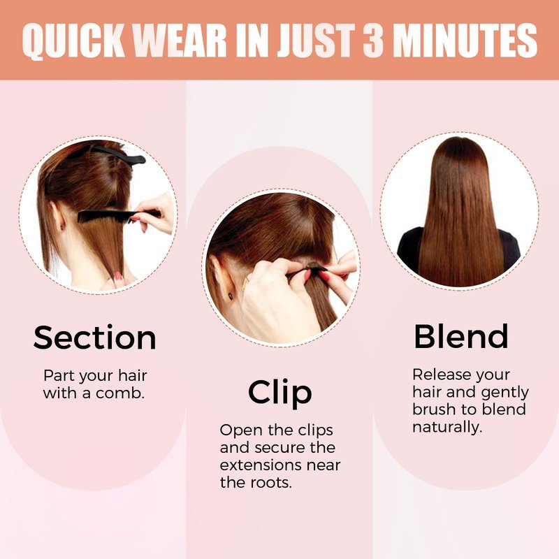 MEI YUAN LIN Clip in Hair Extensions Real Human Hair 5pcs 30g 20inch Single Clip Design for Flexible Wearing Remy hair extensions Light Blonde Highlighted Golden Blonde Easy to Apply & Remove