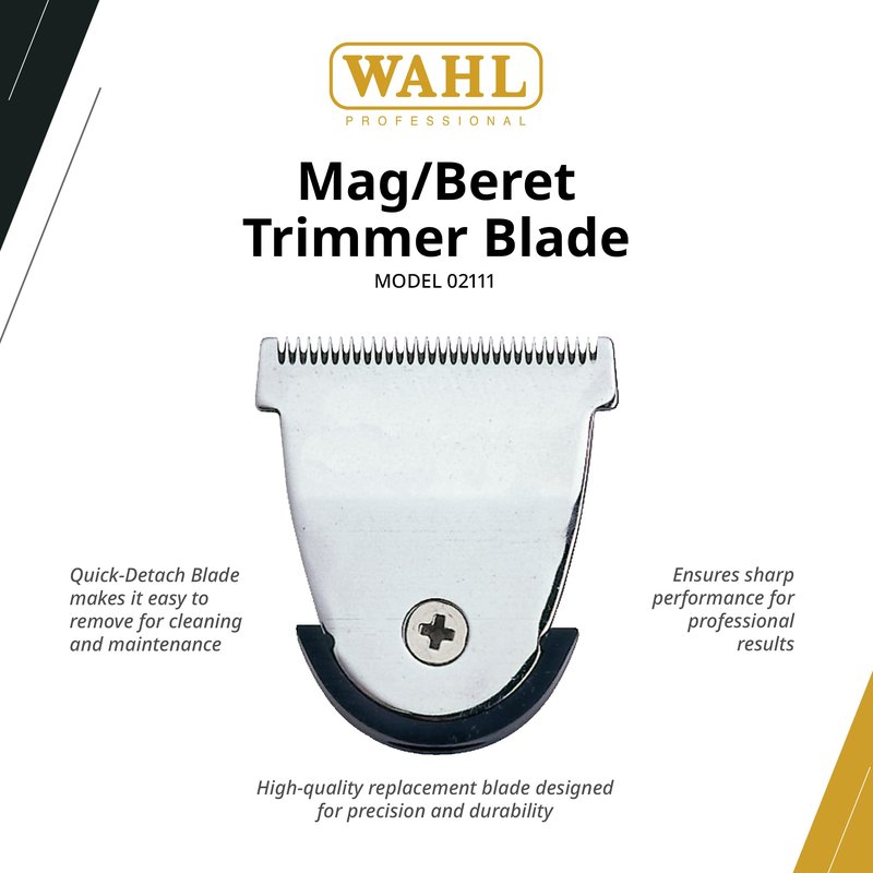 Wahl Professional MAG/Sterling 4 Trimmer Blade, Quick-Detach, High-Precision, Fits Sterling Mag 8779 and Beret 8841