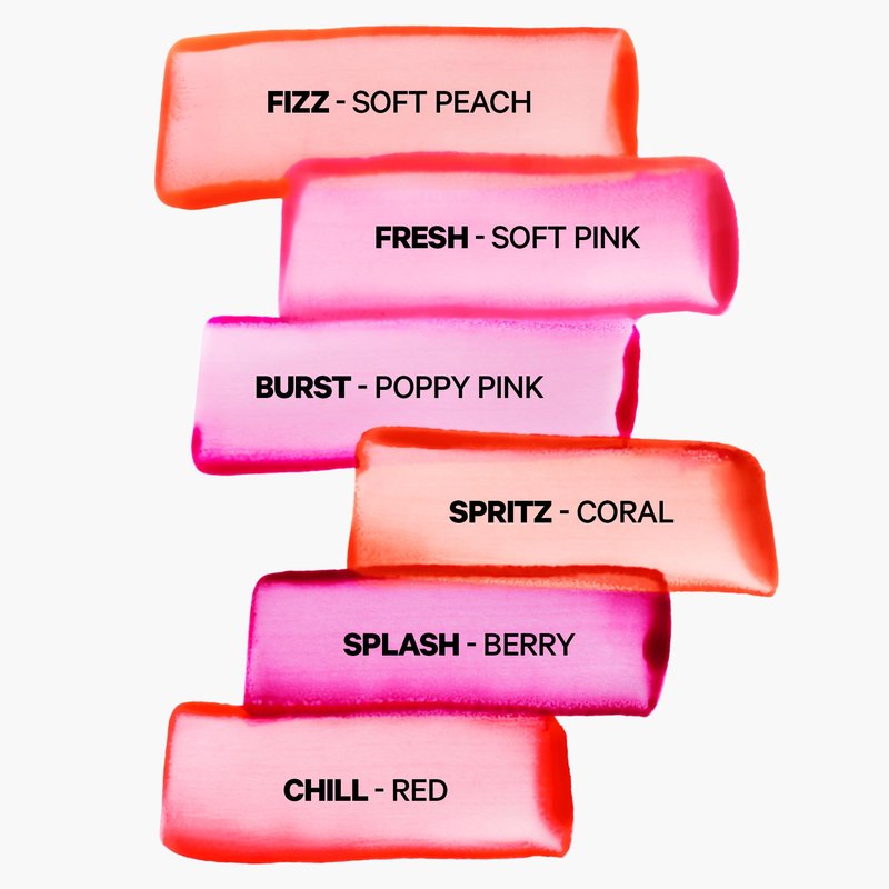 Milk Makeup Cooling Water Jelly Tint – Long-Lasting Sheer Lip + Cheek Stain with Firming Vegan Collagen + Hydrating Aloe – Transfer Proof, Buildable Lip Tint + Blush – Burst (Poppy Pink), 0.17 oz