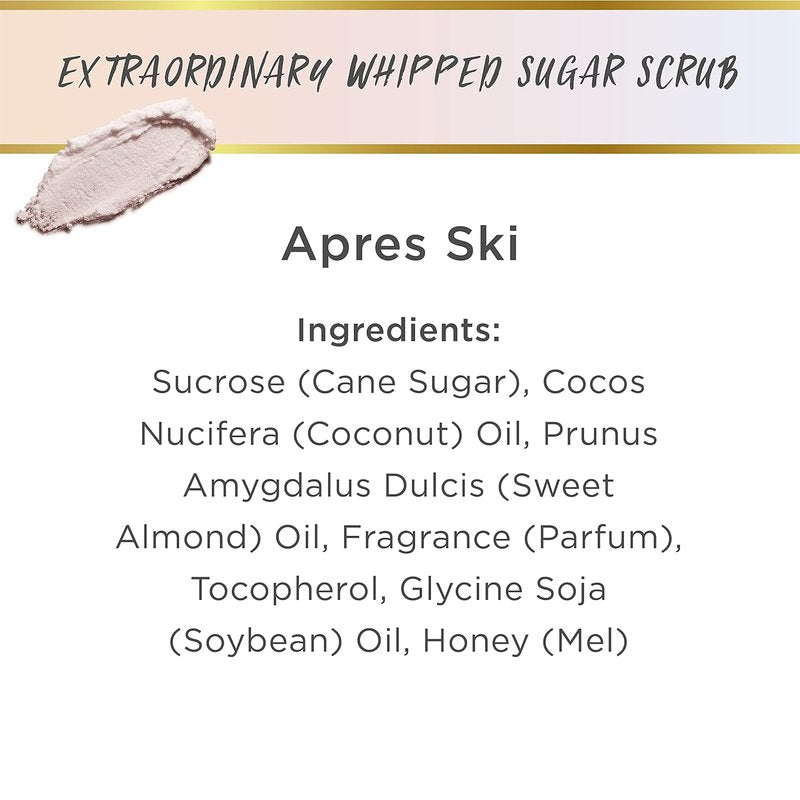LaLicious Whipped Sugar Scrub - Exfoliating Body Scrub with Winter Spices & Citrus Peel | 16oz